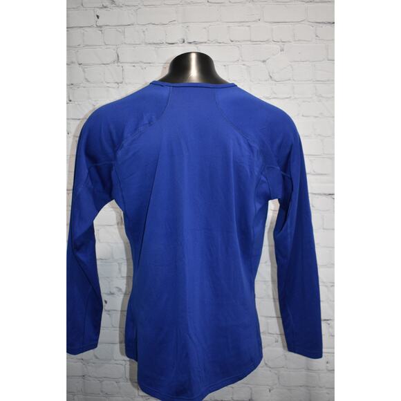 The North Face Shirt Mens Size XL Flash Dry Blue Polyester Long Sleeve - Picture 9 of 9